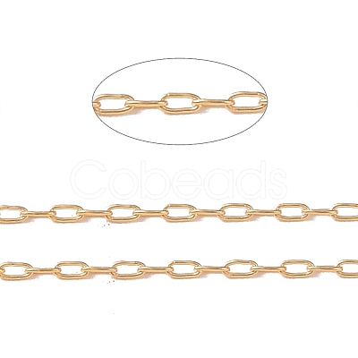 Yellow Gold Filled Cable Chains CHC-M023-14G-1