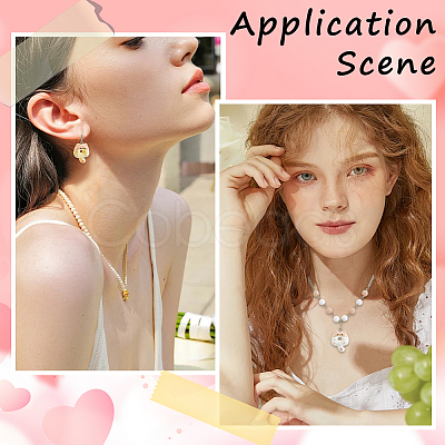 36Pcs Resin Pendants FIND-SC0020-23-1