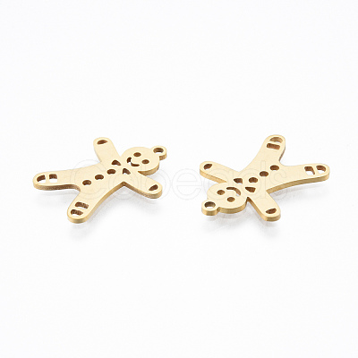 201 Stainless Steel Pendants STAS-N090-LA919-2-1