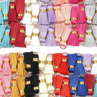 20Pcs Handmade Polycotton(Polyester Cotton) Tassel Decorations FIND-FS0003-27I-1
