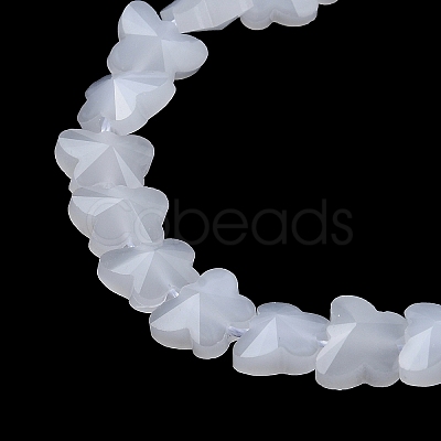 Imitation Jade Glass Beads Strands EGLA-L045-I-A08-1