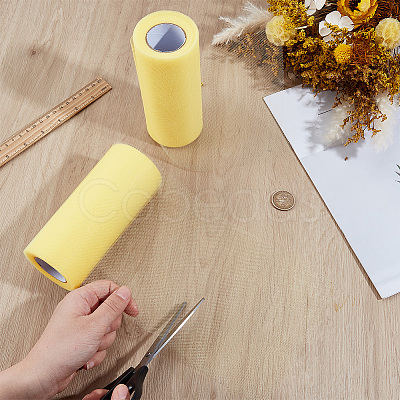 Deco Mesh Polyester Ribbons DIY-GF0013-21A-1