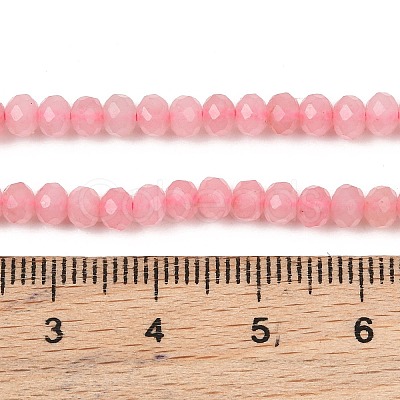 Dyed Natural Whie Jade Beads Strands GG-CBAF9EE-A23-3x4mm-1