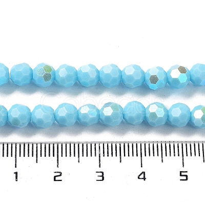 Opaque Glass Beads Strands EGLA-A035-P6mm-L08-1