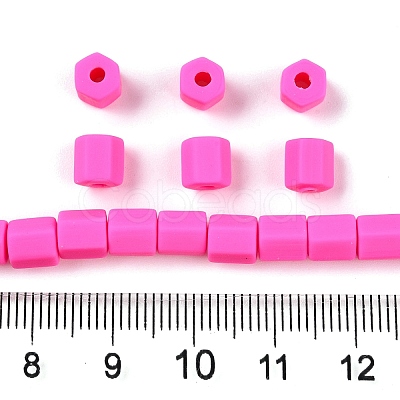 Handmade Polymer Clay Beads Strands CLAY-T021-02I-1