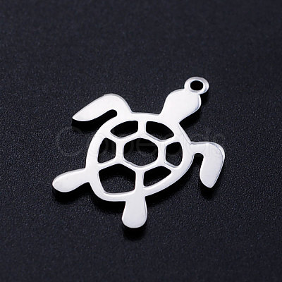 Tarnish Resistant 201 Stainless Steel Pendants STAS-S105-JN374-1-1