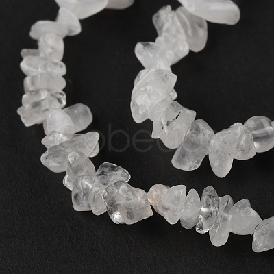 Natural Quartz Crystal Beads Strands G-G0003-B20-1