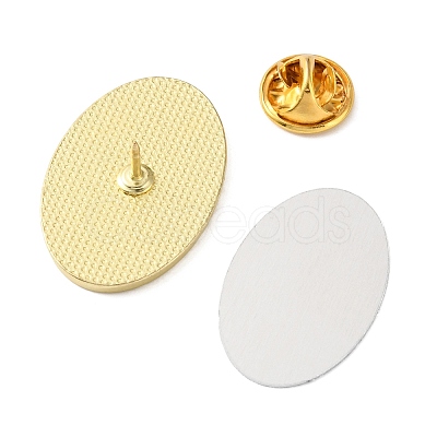 Soccer Season Sublimation Blank Brooch Pins FIND-T077-01A-G-1