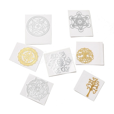 Self Adhesive Brass Stickers DIY-XCP0003-03-1
