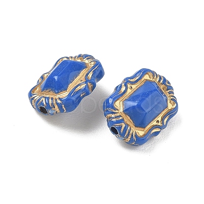 Plating Opaque Acrylic Beads AC-CBA6852-03-1