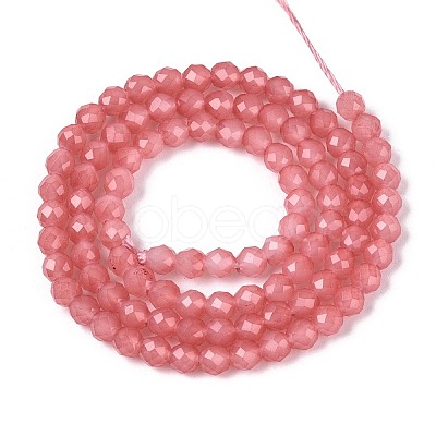 Imitation Jade Glass Beads Strands LS-GLAA-T028-4mm-11B-1