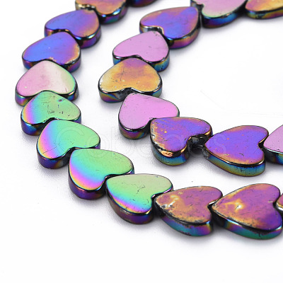 Electroplate Natural Freshwater Shell Beads Strands SHEL-N027-05-1