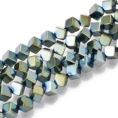Electroplated Synthetic Non-magnetic Hematite Beads Strands G-T139-62E-1