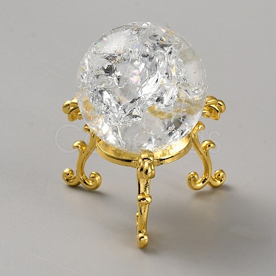 Glass Crystal Balls DJEW-WH0034-97G-02-1