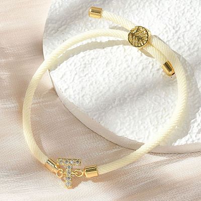 Adjustable Nylon Cord Bracelets X-BJEW-C096-01G-20-1