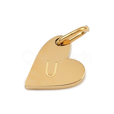 304 Stainless Steel Charms STAS-L291-01G-U-1