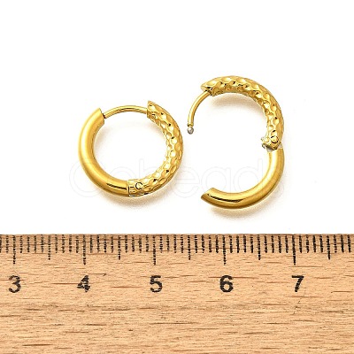 304 Stainless Steel Hoop Earrings for Women EJEW-M068-16A-G-1