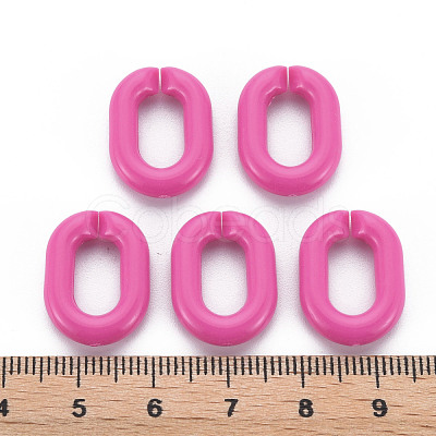 Opaque Acrylic Linking Rings MACR-S373-19B-A03-1