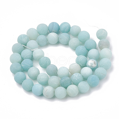 Natural Amazonite Beads Strands G-T106-188-1
