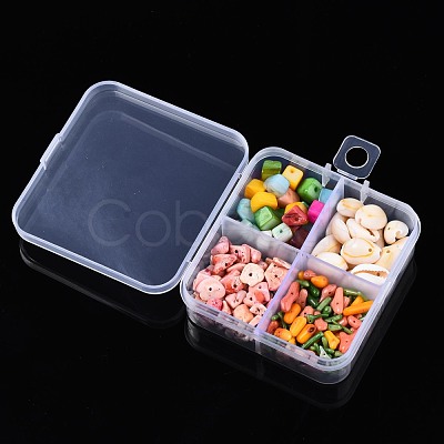 Square Polypropylene(PP) Bead Storage Container CON-N011-008-1