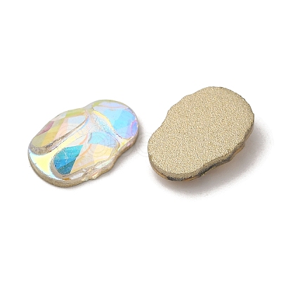 Glass Rhinestone Cabochons RGLA-G023-18-1