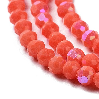 Opaque Glass Beads Strands EGLA-A035-P3mm-L34-1