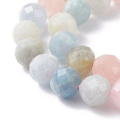 Natural Morganite Beads Strands G-S345-10mm-012-1