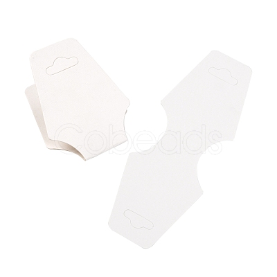 White Necklace Jewellery Displays Cards X-NDIS-ZX002-1