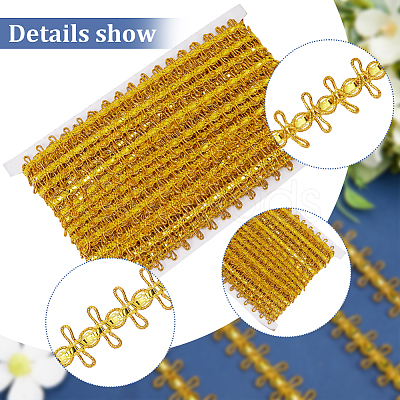 Polyester Lace Ribbon OCOR-WH0078-112A-1