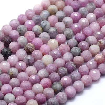 Natural Ruby Beads Strands G-D0013-63B-1