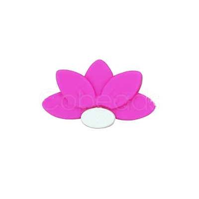 Lotus Food Grade Eco-Friendly Silicone Beads SIL-WH0013-50G-1
