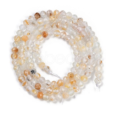 Natural Topaz Beads Strands G-RM250104-C2-1