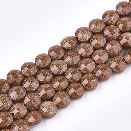Synthetic Goldstone Beads Strands G-T108-46-1