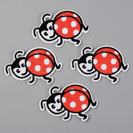 Computerized Embroidery Cloth Iron on/Sew on Patches DIY-S040-032-1