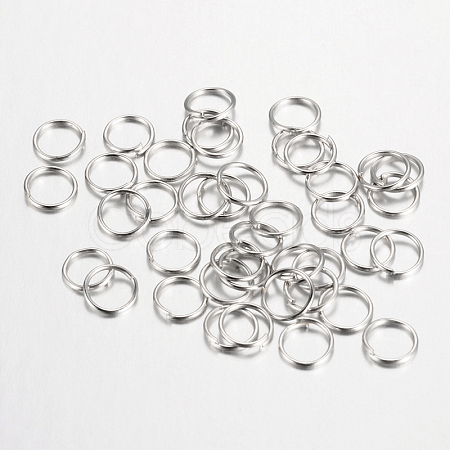 Iron Open Jump Rings X-IFIN-A018-10mm-P-NF-1