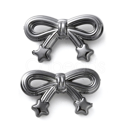 Electroplate Plating Opaque Acrylic Beads PACR-D288-01B-1