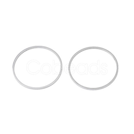 Non-Tarnish 304 Stainless Steel Linking Ring X-STAS-T047-15N-1