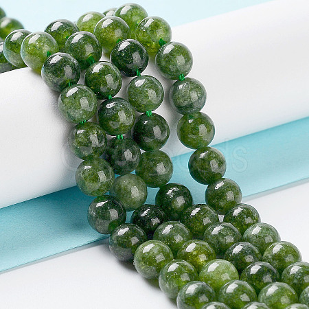 Dyed Natural Malaysia Jade Beads Strands X-G-G021-02A-13-1