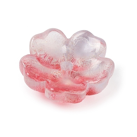 Glass Beads Caps GLAA-A011-13B-1