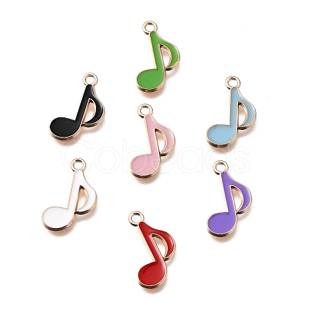 Alloy Enamel Pendants X-FIND-H066-02G-1