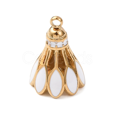 304 Stainless Steel Enamel Pendants STAS-B112-01G-04-1