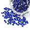 Hotfix Rhinestone, Glass Rhinestone Flat Back Cabochons, Half Round, Cobalt, SS6, 1.9~2x1mm, about 1440pcs/bag