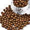 Plastic Water Soluble Fuse Beads, for Kids Crafts, DIY PE Melty Beads, Round, Saddle Brown, 5mm