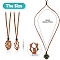 Braided Waxed Cotton Thread Cords Macrame Pouch Necklace Making, Adjustable Glass Beads Interchangeable Stone Necklace, Peru, 30 inch(76cm), 2pcs/set