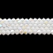 Opaque Solid Color Imitation Jade Glass Beads Strands, AB Color Plated, Faceted, Bicone, White, 4x4mm, Hole: 0.8mm, about 82~85pcs/strand, 30.5~31cm