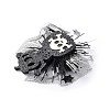 Halloween Theme Candy Bag Felt Alligator Hair Clips PHAR-L008-01D-3