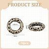 10Pcs Brass Linking Rings KK-PH0014-32AS-2