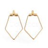 304 Stainless Steel Pendants STAS-F191-06G-1
