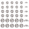 360Pcs 3 Styles 316 Stainless Steel Spacer Beads STAS-TA0005-35-3