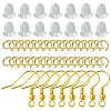 60Pcs Brass Earring Hooks DIY-FS0007-60G-1